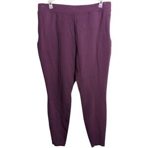 Coolibar Sarsala Cove Leggings XL Purple UPF Protection Stretch